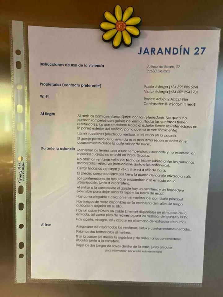 Jarandin 27 - Adosado Familiar En * Biescas (Aragon)